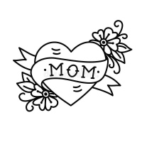 Mom-dad-tattoo-simple36