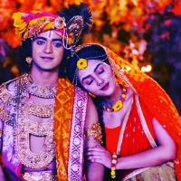 Romance radha krishna serial images