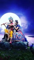 Romance radha krishna serial images