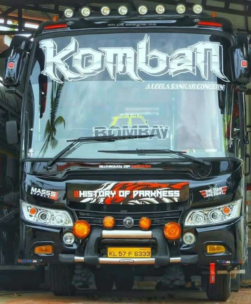Komban bus skin download black
