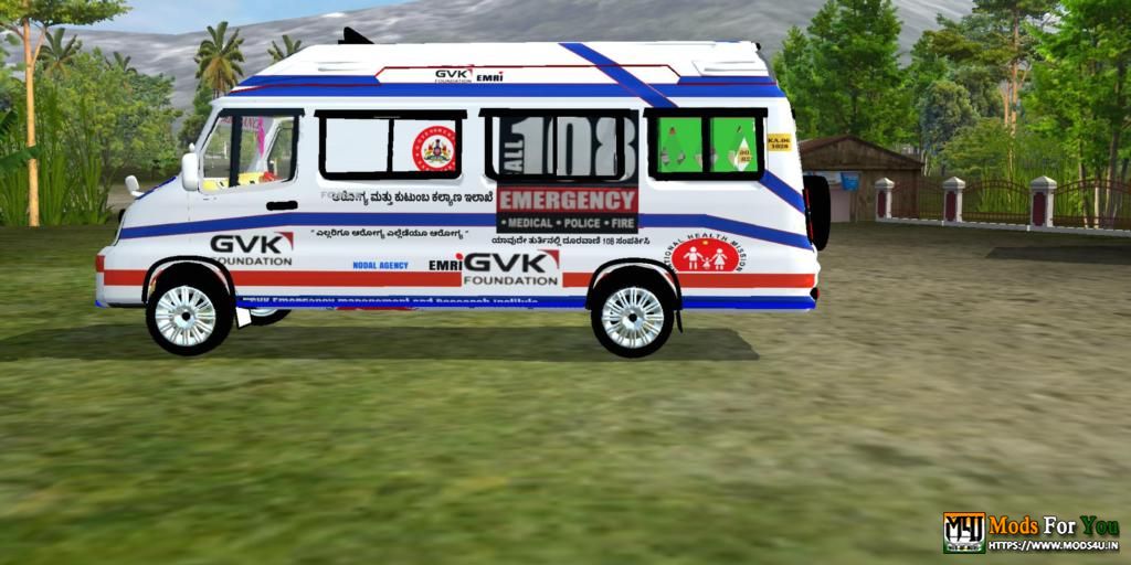 108 ambulance livery