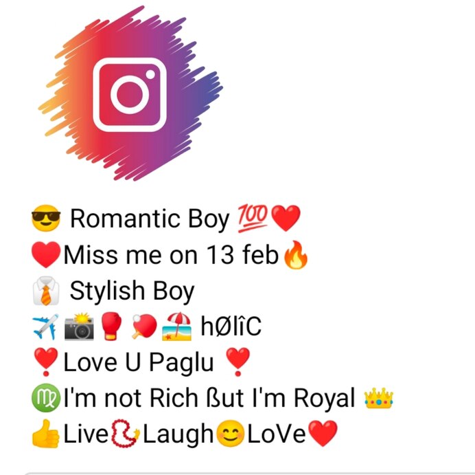 bio style for instagram