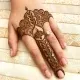 simple mehndi designs palm